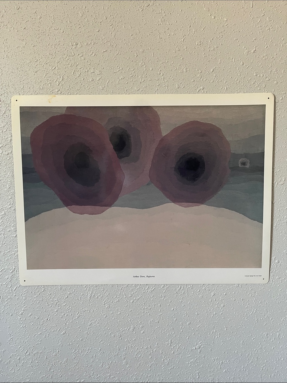Arthur Dove, Foghorns Art Poster